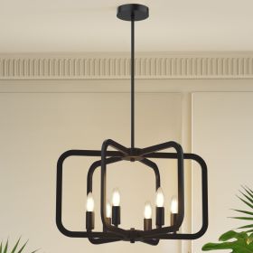 Farmhouse Candle  Chandelier Light Fixture for Dining Room, Kitchen, Hallway