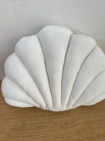 Simulation Shell Pillow Cushion Doll Nap Pillow (Option: White-S)