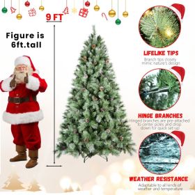 PVC Christmas Tree, Christmas Decorations (Option: 9ft)